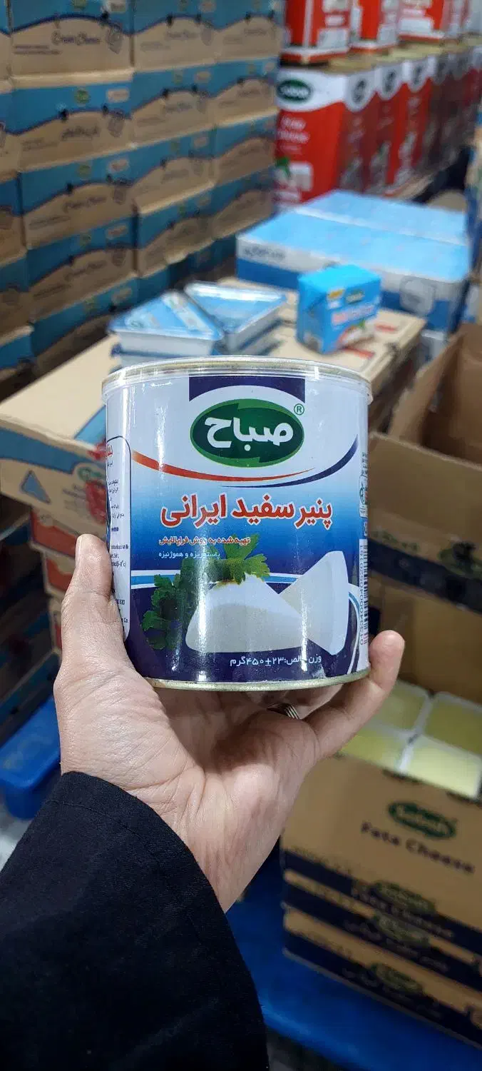 پنیربا وزن کیلویی   و وزن کمترحلبی و سطلی|خوردنی و آشامیدنی|رشت, گلسار|دیوار