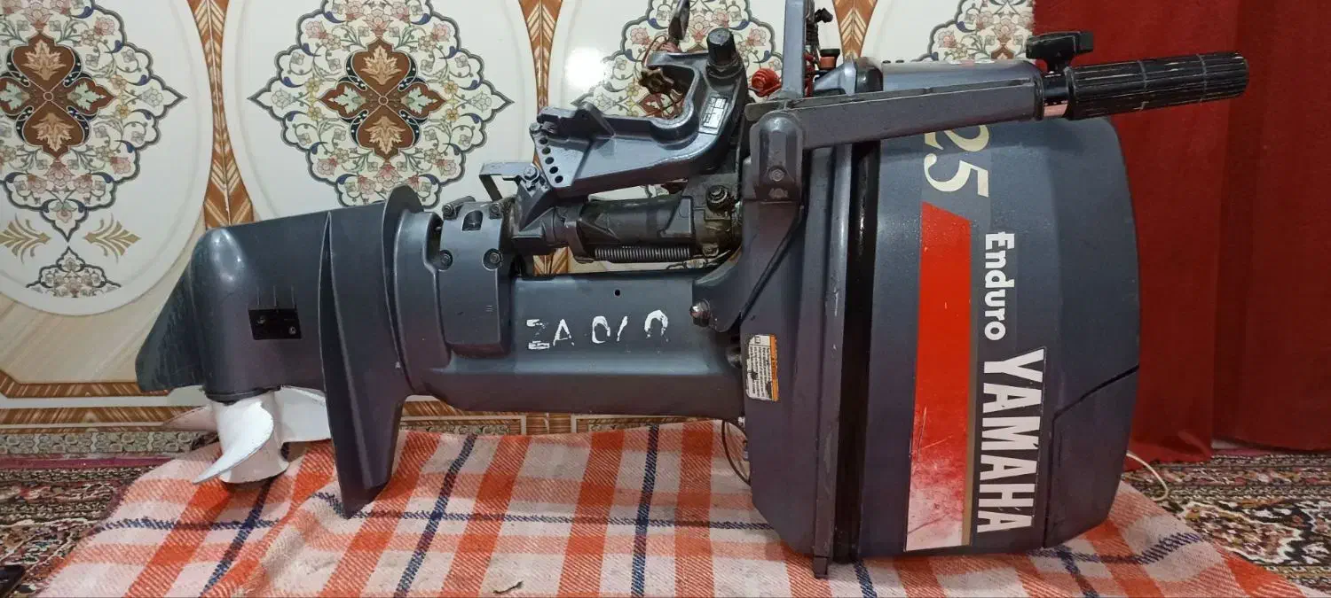 معاوضه با موتور ۴۰  تمیز|قایق و سایر وسایل نقلیه|شادگان, |دیوار