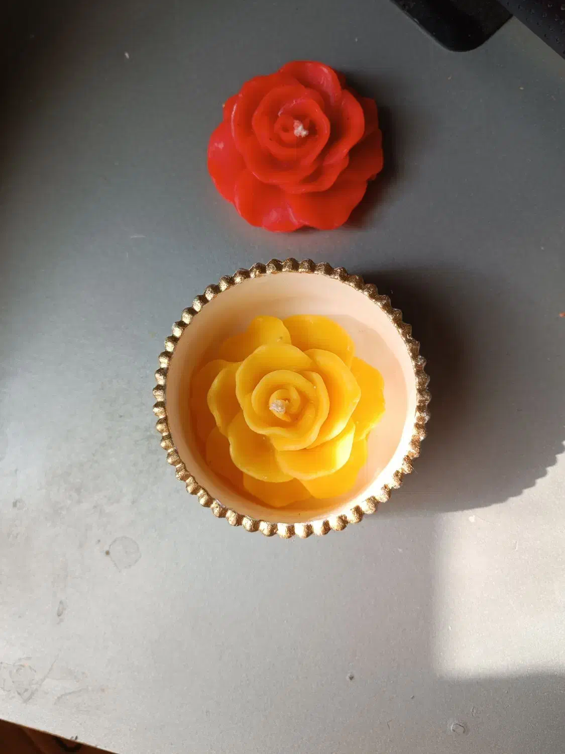 هر شمع با ظرفش 35|صنایع دستی و سایر لوازم تزئینی|بیرجند, |دیوار