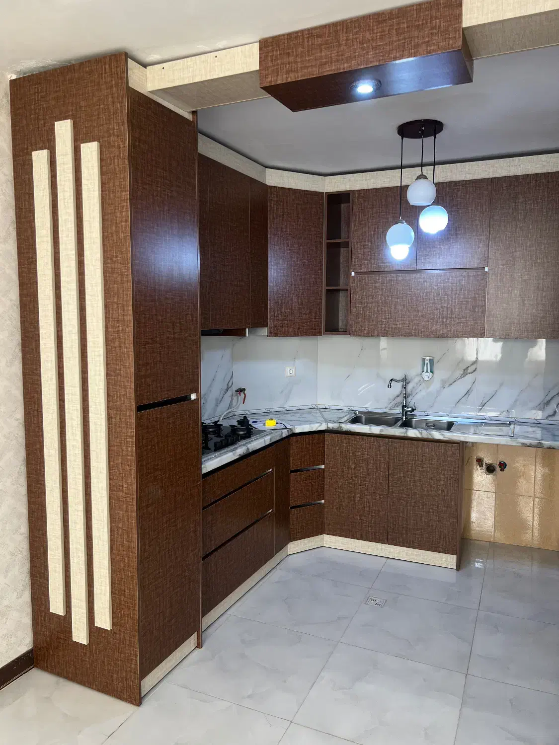 کابینت تمام ام دی اف برای باغ و گاز صفحه ای|مصالح و تجهیزات ساختمان|اصفهان, هفتون|دیوار