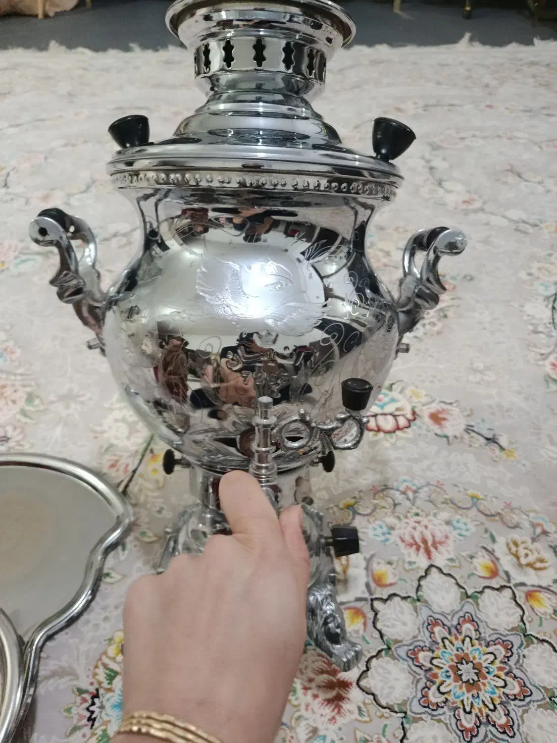 سماور  کاملا نو|سماور، چای‌ساز، قهوه‌ساز|مشهد, ایوان|دیوار