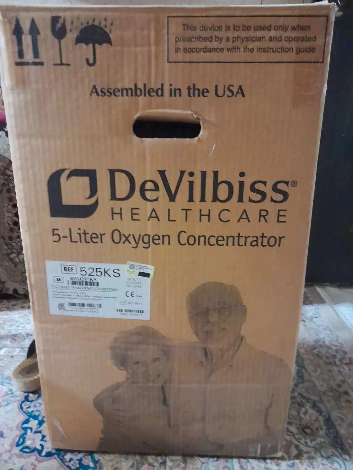 دستگاه اکسیژن امریکایی|پزشکی|اصفهان, لاله|دیوار