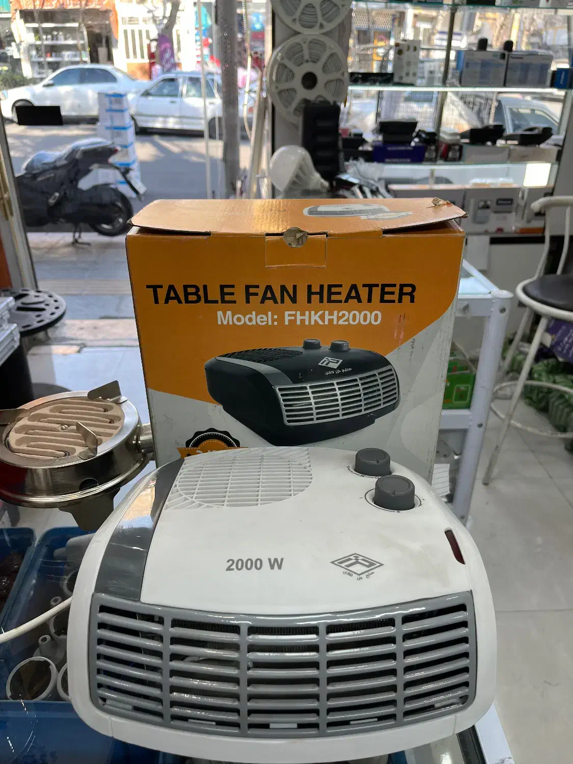 بخاری برقی رومیزی|بخاری، هیتر، شومینه|ری, صالح‌آباد شرقی|دیوار