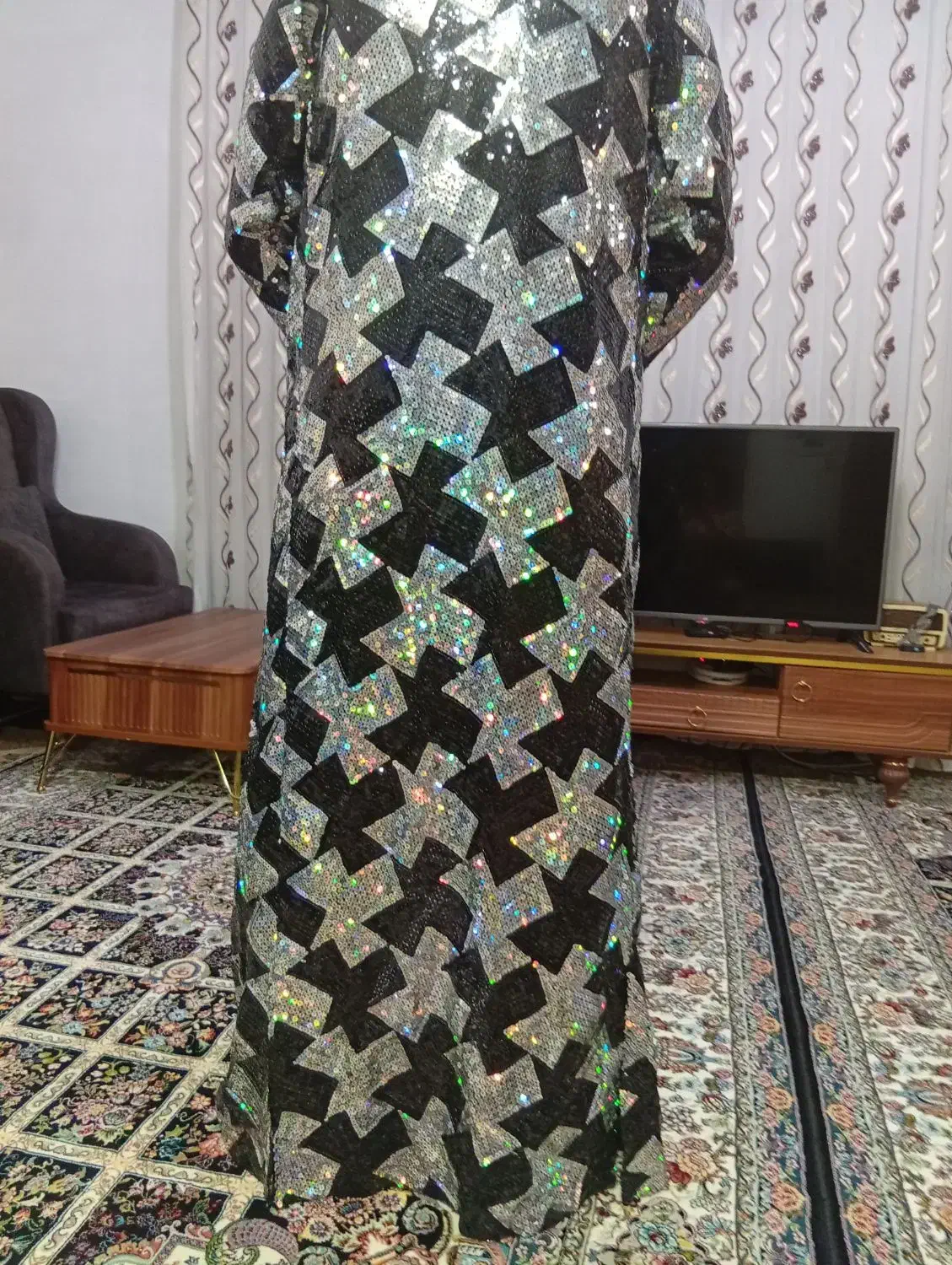 کوا زنانه پولکی زیبا نو|لباس|سنندج, |دیوار