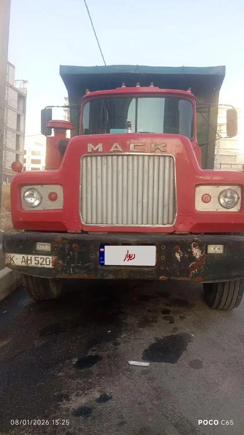 ماک کمپرسی ده چرخ مدل۱۹۷۵|خودرو سنگین|قزوین, |دیوار