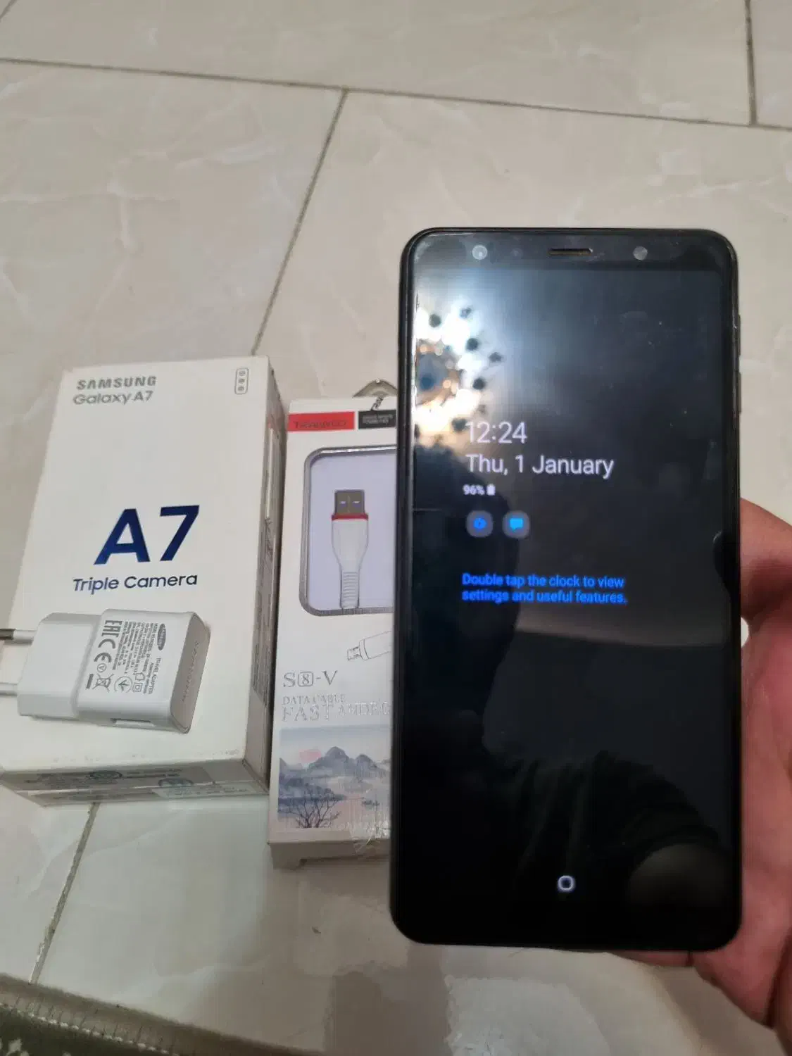 galaxy A7 2018|موبایل|رشت, دباغیان|دیوار