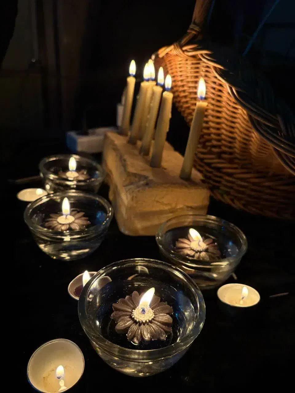 شمع و گیفت ایام فاطمیه|صنایع دستی و سایر لوازم تزئینی|قم, باغ کرباسی|دیوار