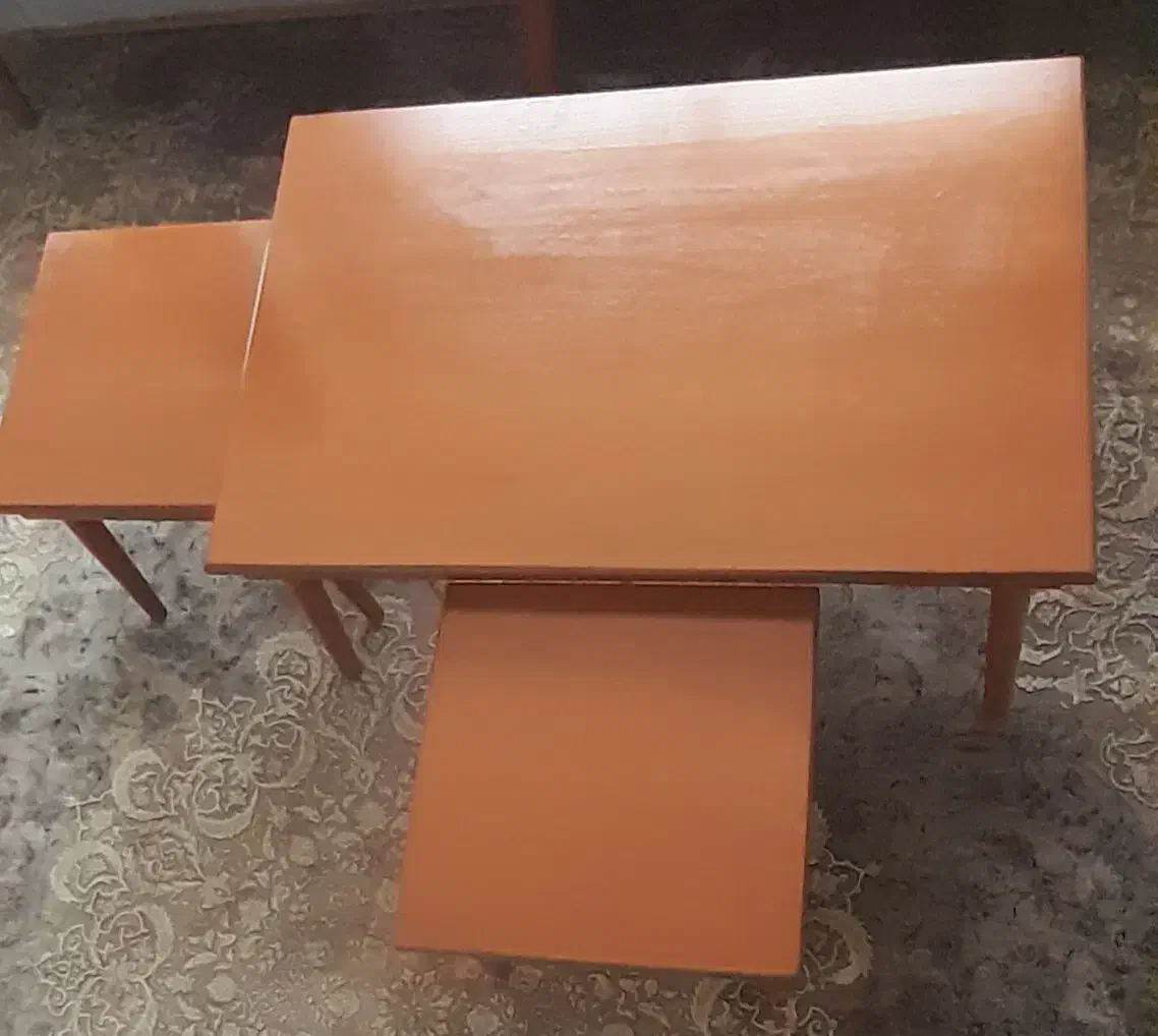 میز جلو مبلی با دوعدد عسلی|مبلمان خانگی و میز عسلی|بابلسر, |دیوار