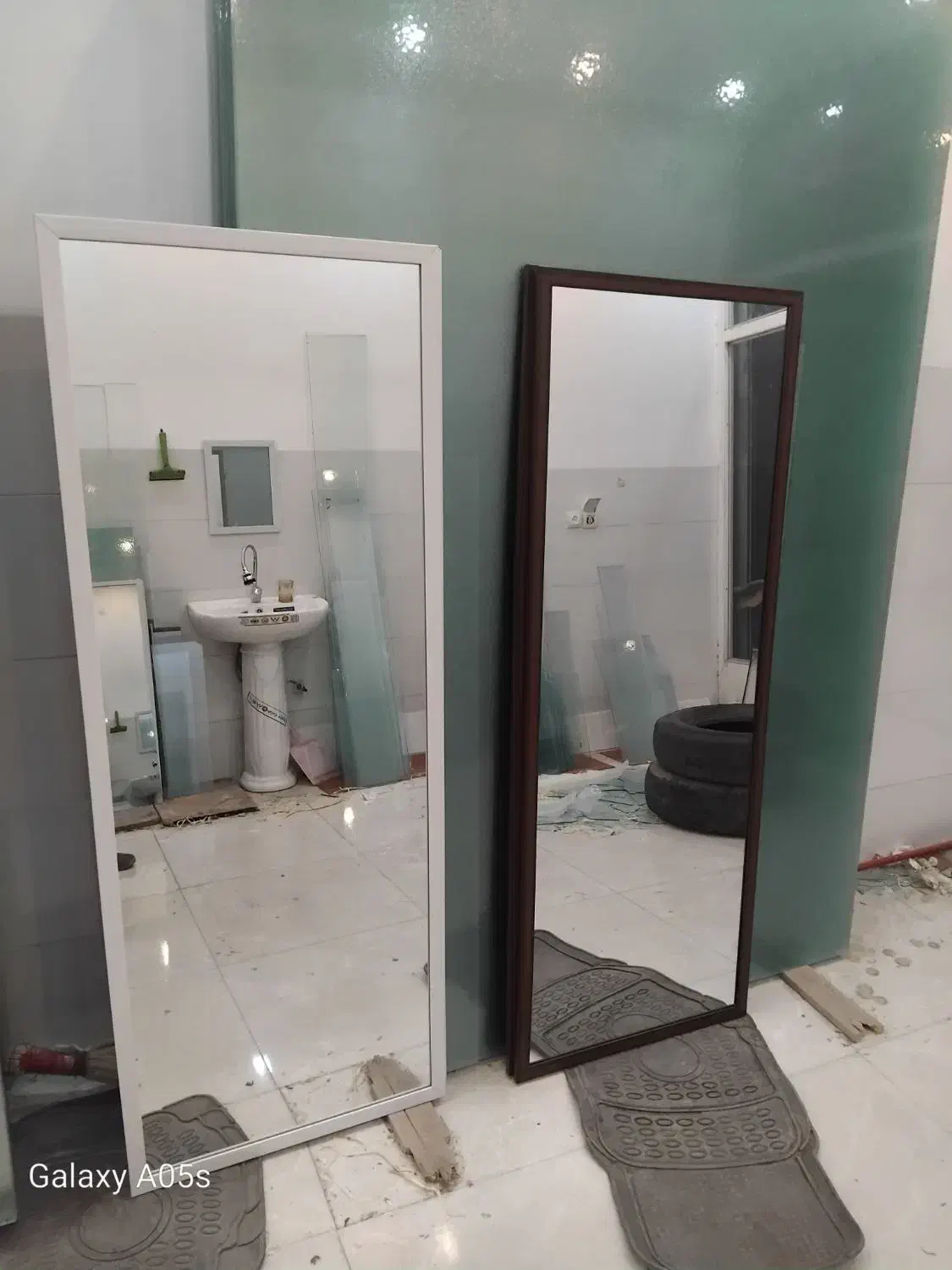 آینه ایستاده قاب پی وی سی|آینه|ارومیه, |دیوار