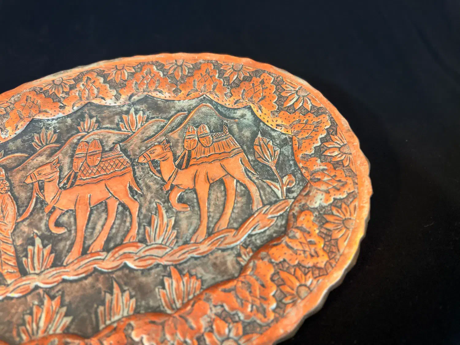 دیوار کوب مسی|کلکسیون اشیاء عتیقه|تهران, صادقیه|دیوار