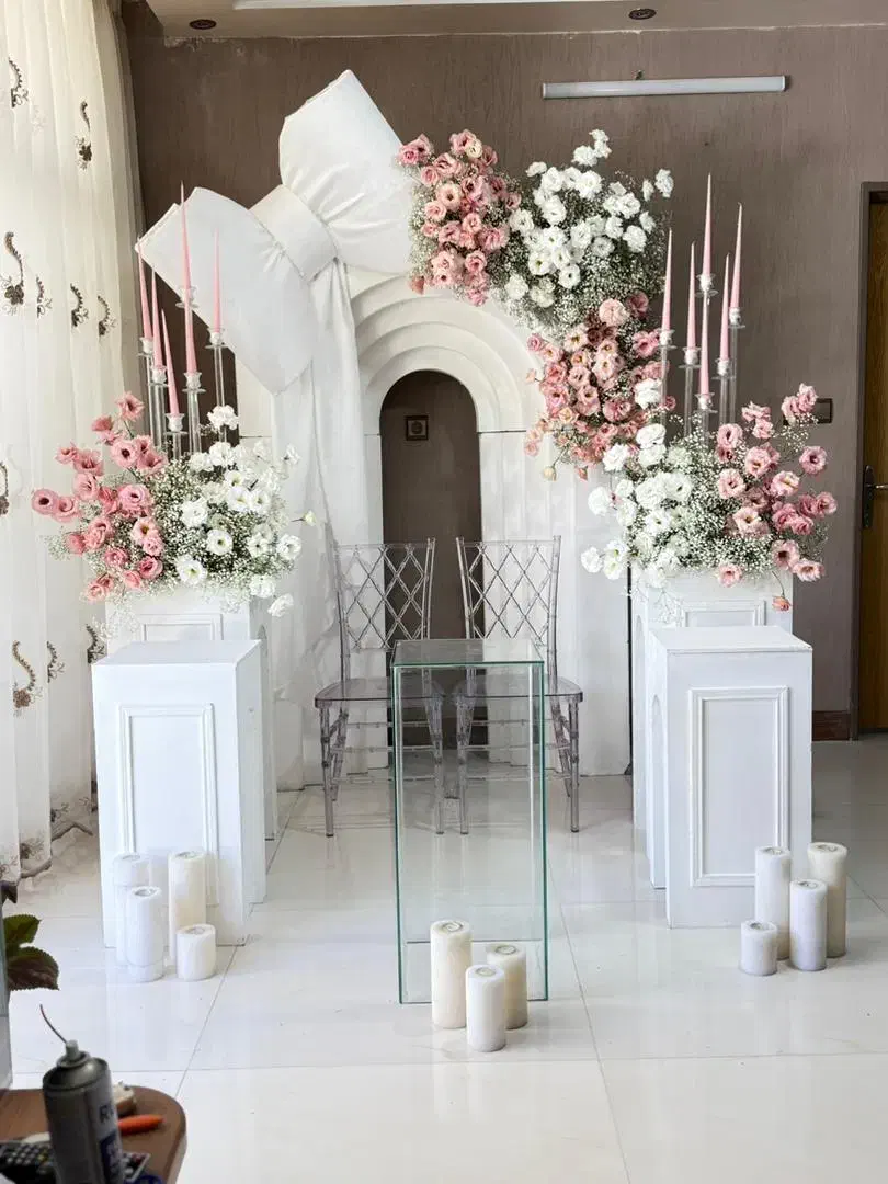 گل آرایی و بادکنک آرایی و شمع آرایی نصف قیمت|خدمات پذیرایی، مراسم|اصفهان, احمدآباد|دیوار