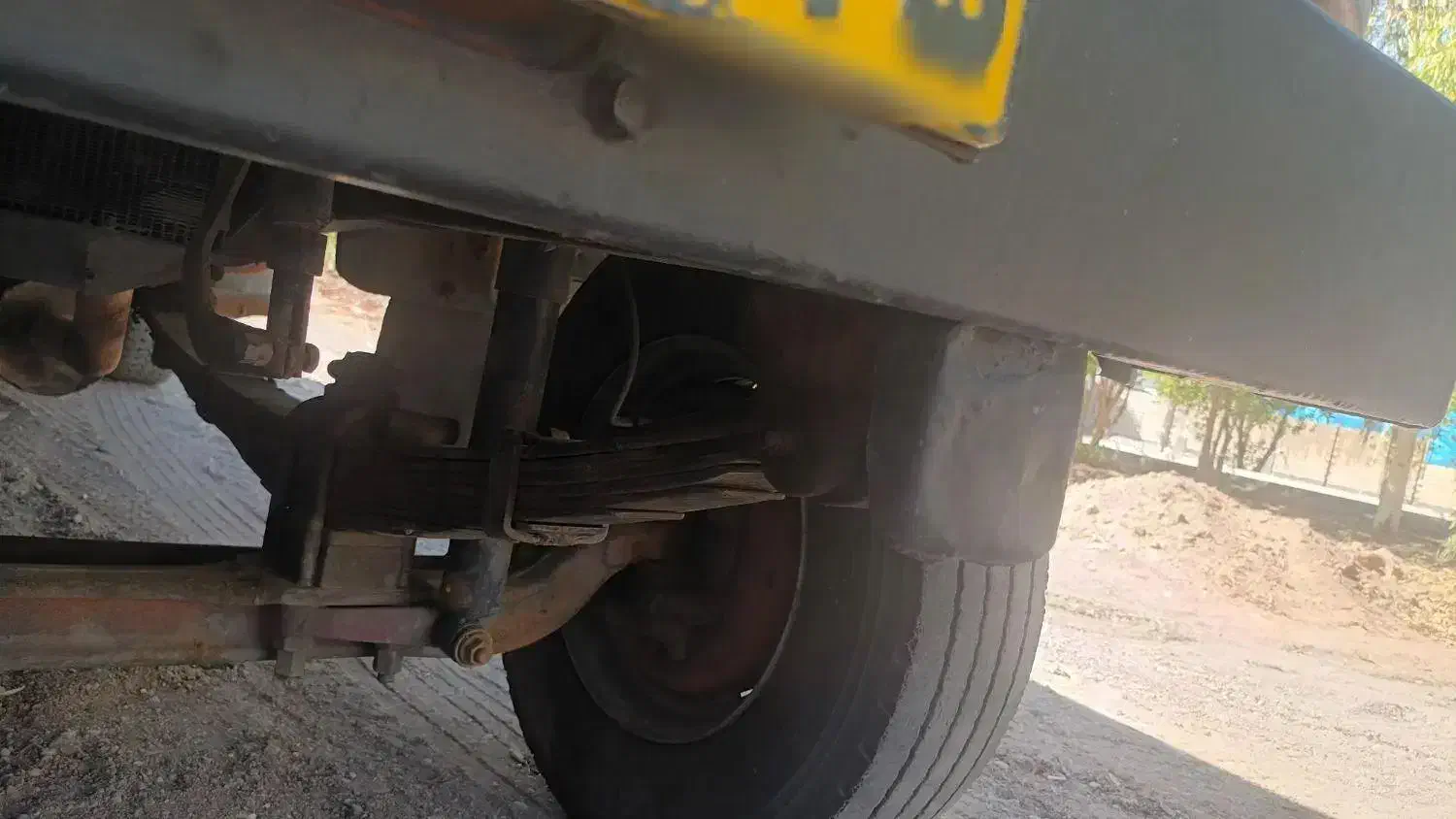 بنز خاور ۶۰۸ مدل ۸۶ باری اتاق فلزی|خودرو سنگین|بم, |دیوار