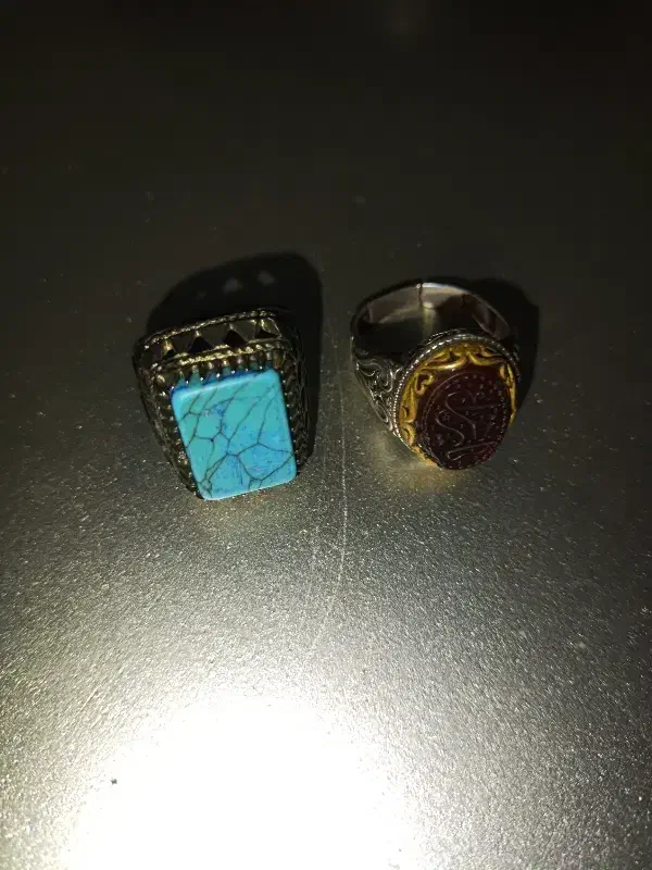 انگشتر عقیق و فیروزه|جواهرات|قرچک, شهرک طلائیه|دیوار