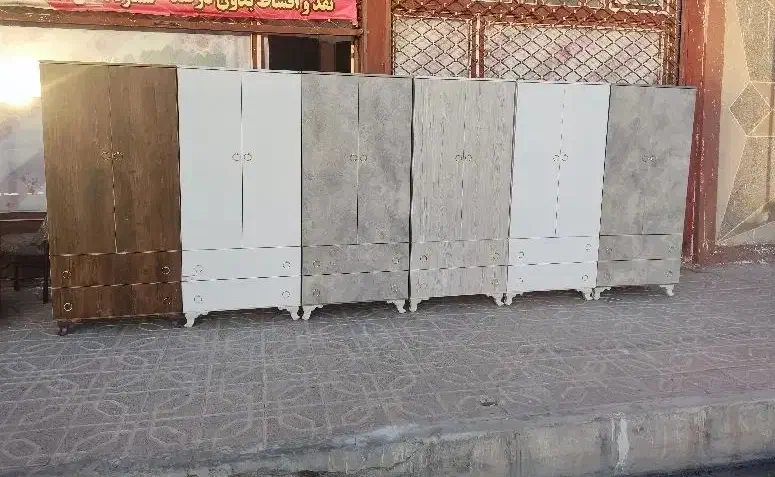 کمد دو درب دو کشو در چند رنگ چکی|جاکفشی، کمد، دراور|زنجان, |دیوار
