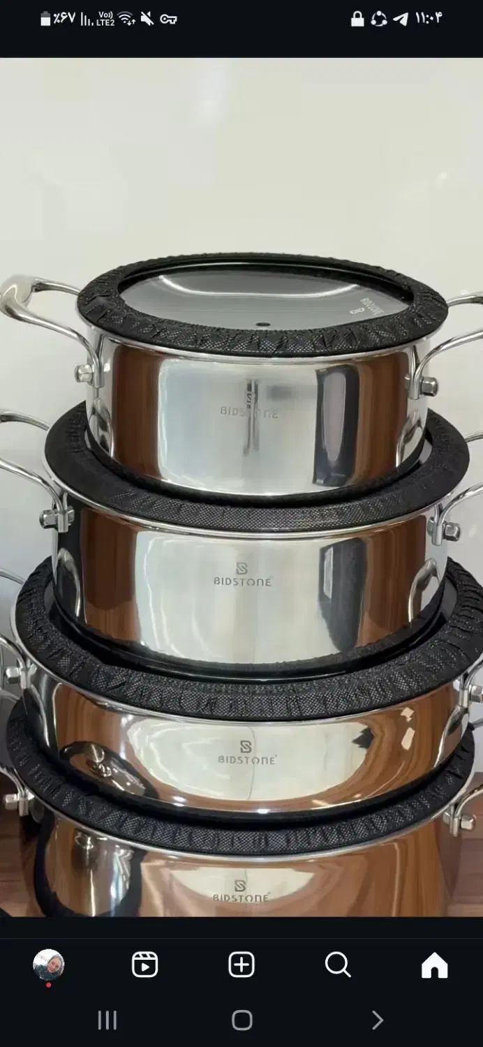 سرویس قابلمه استیل|ظروف پخت‌وپز|مشهد, رضاشهر|دیوار