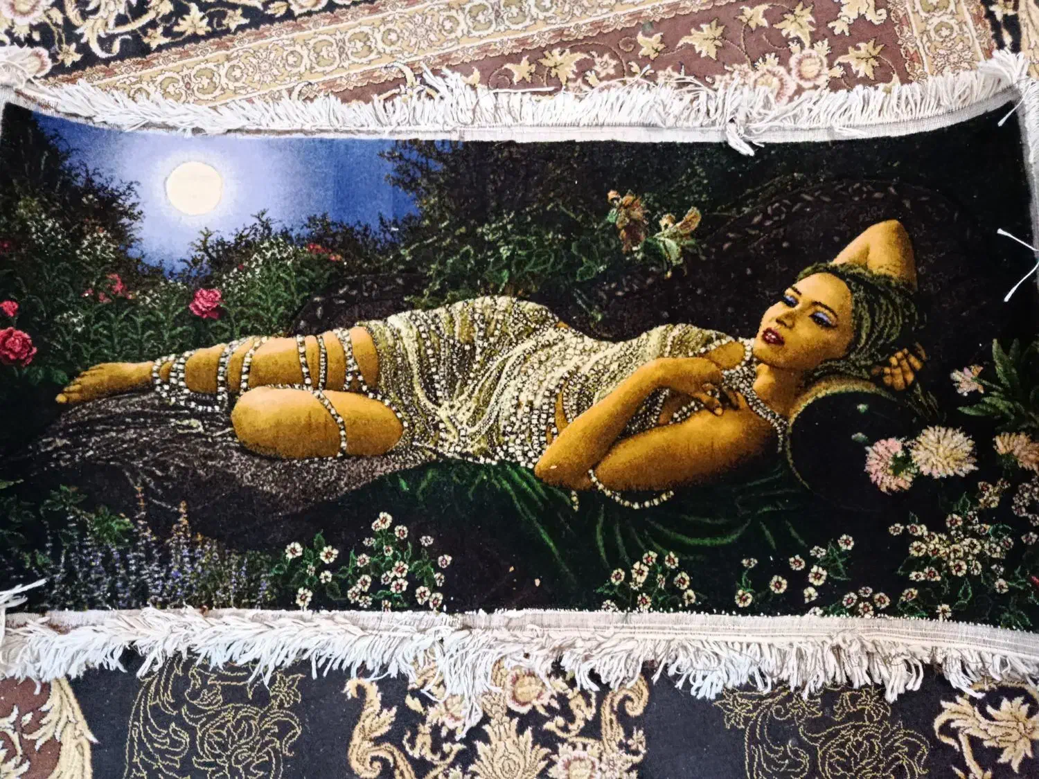 تابلو فرش دست بافت|تابلو فرش|شهرکرد, |دیوار