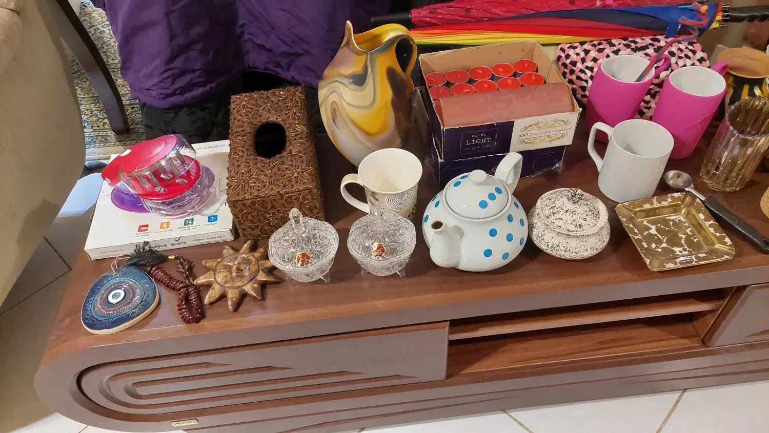 وسایل خانه زیر قیمت بدلیل مهاجرت|صنایع دستی و سایر لوازم تزئینی|ساری, |دیوار