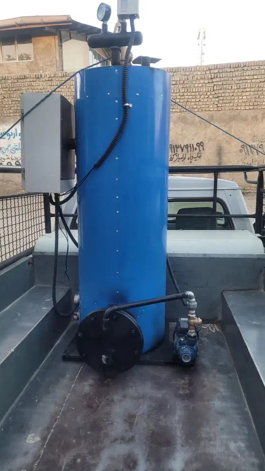 دیگ بویلر بخار با پلاک اماده حمل|ماشین‌آلات صنعتی|پاکدشت, خاتون آباد|دیوار