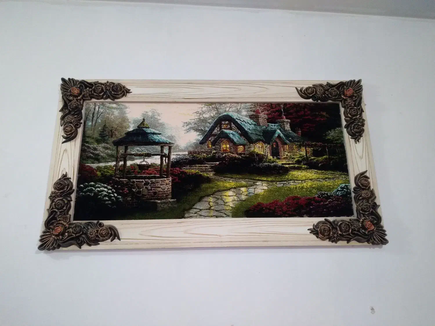 تابلو فرش بزرگ|تابلو، نقاشی، عکس|دلیجان, |دیوار