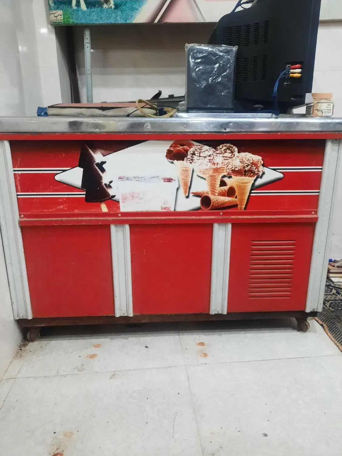 فریزر صندوقی سالم|فروشگاه و مغازه|مزرعه کتول, |دیوار