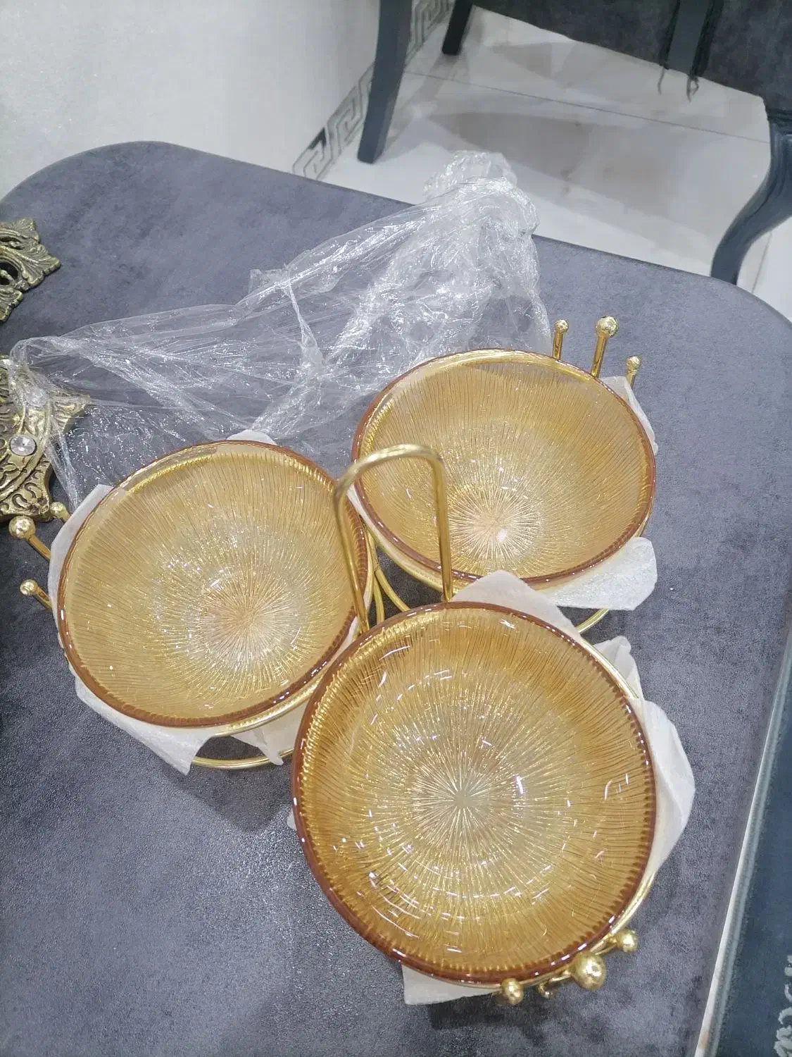 اردو خوری و سینی کف آینه|ظروف سرو و پذیرایی|تهران, حکیمیه|دیوار