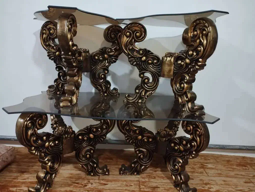 میز جلو مبلی در حد نو|مبلمان خانگی و میز عسلی|ماکو, |دیوار