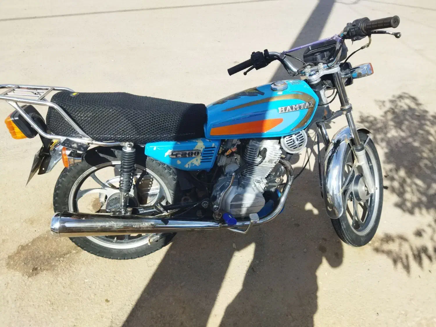 همتاز 200 مدل 95|موتورسیکلت|مشهد, همت آباد|دیوار