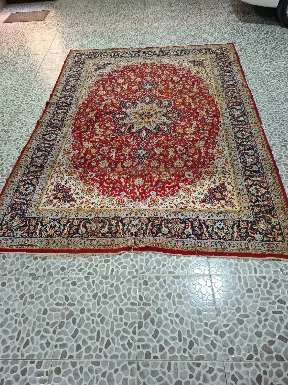 فرش ۹ متری ماشینی|فرش|تبریز, |دیوار