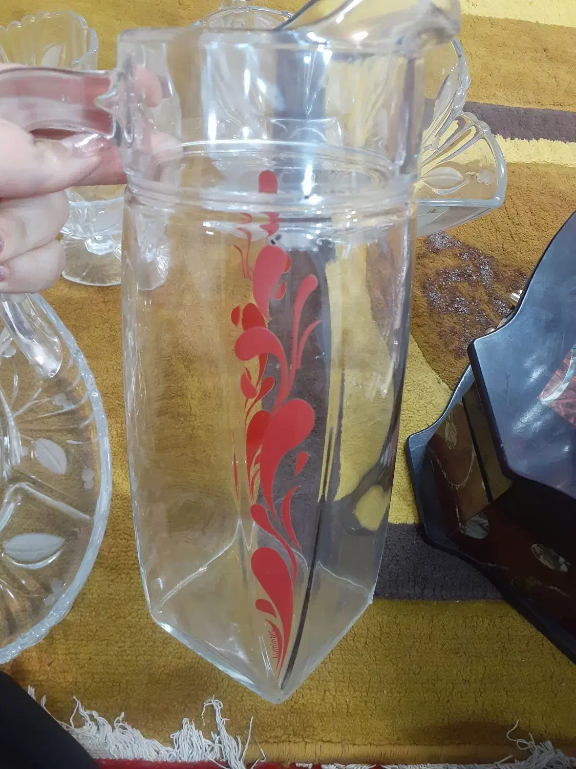 پارچ ولیوان ۱۲نفره|ظروف سرو و پذیرایی|فولادشهر, A4|دیوار