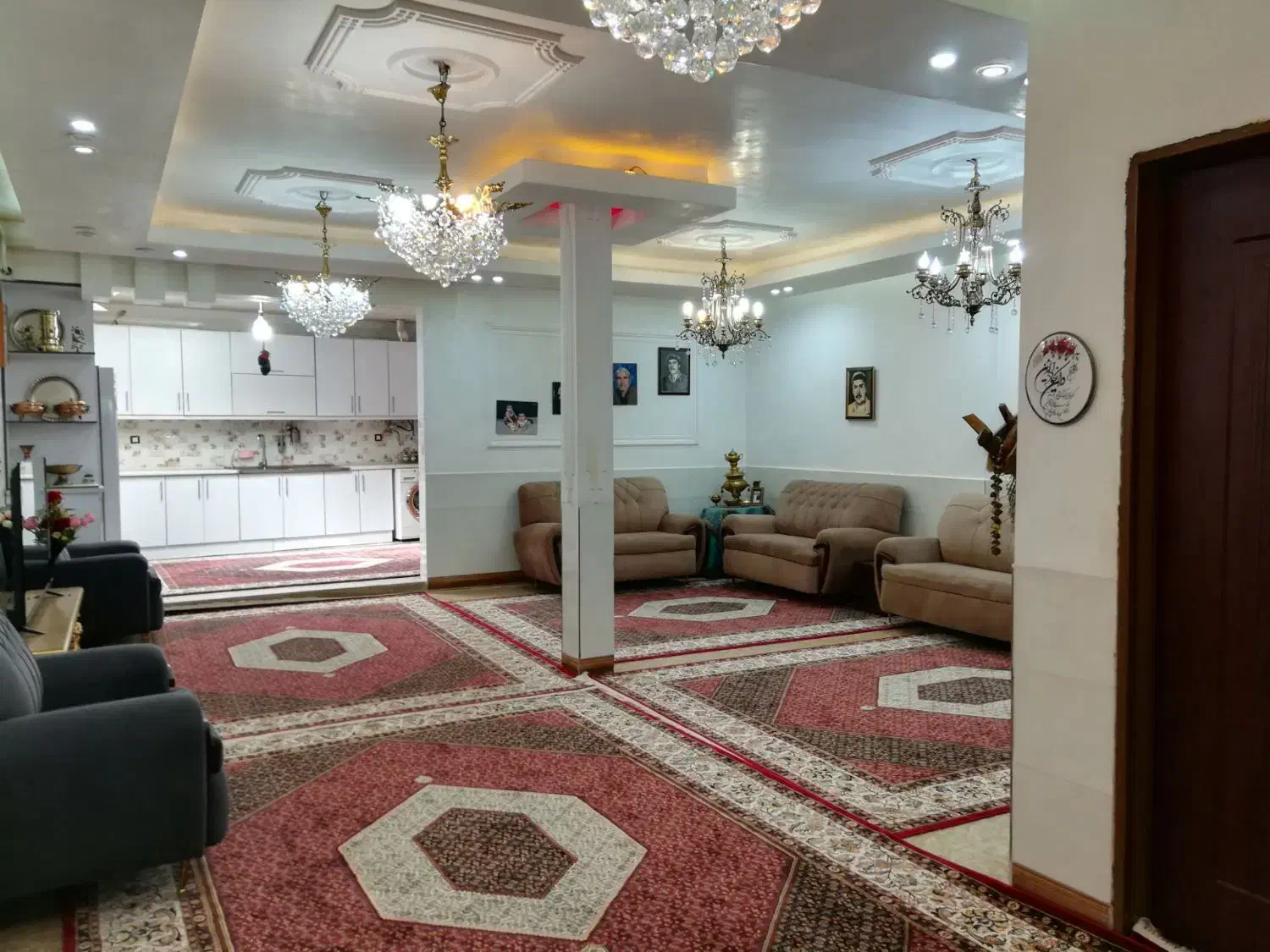 اجاره آپارتمان ۱۰۰ متری ۱ خوابه همکف|اجارهٔ آپارتمان|آبیک, |دیوار