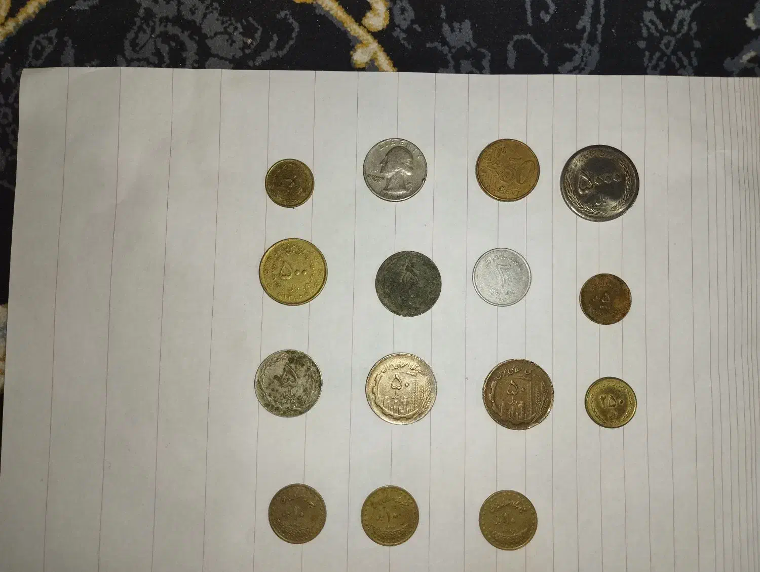 سکه قدیمی ایرانی خارجی|کلکسیون سکه، تمبر، اسکناس|قزوین, |دیوار