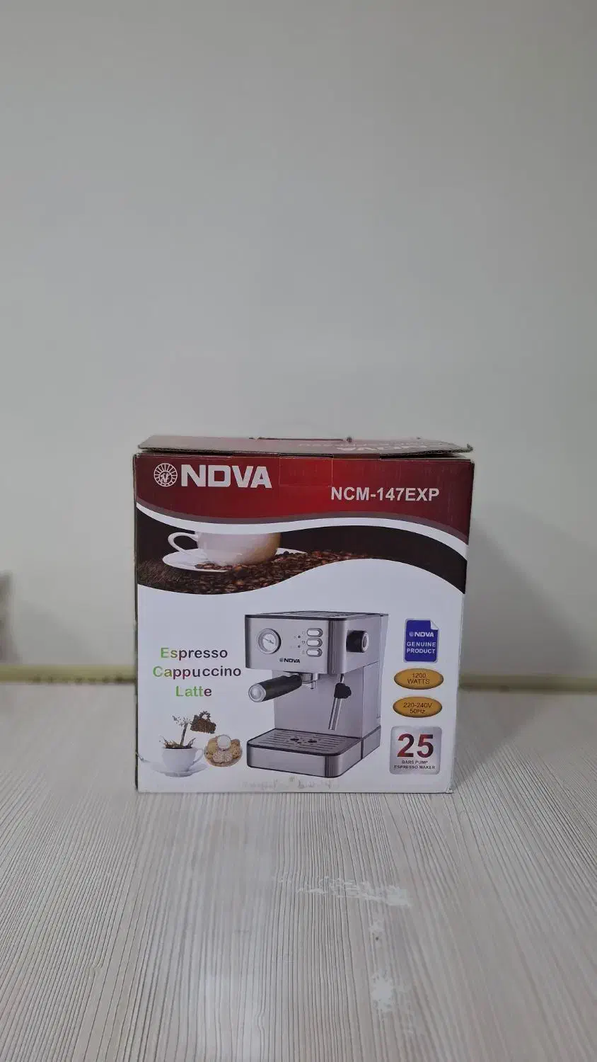 قهوه ساز نوا 147 25 بار|سماور، چای‌ساز، قهوه‌ساز|اراک, |دیوار