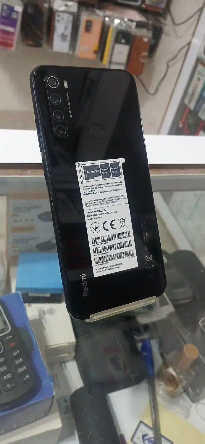 گوشی شیائومی نوت ۸   ۱۲۸/۴ در حد xiaomi note8|موبایل|تبریز, |دیوار