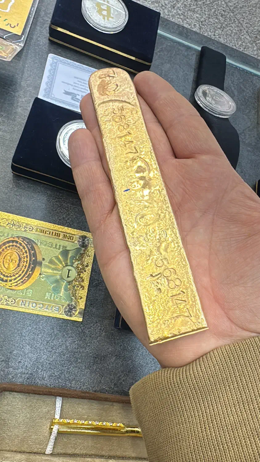 طلای اب شده با فاکتور رسمی تحویل انی بعد از تسویه|جواهرات|شیراز, ملاصدرا|دیوار