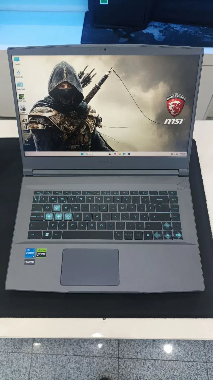 فروش لپ تاپ گیمینگ msi Thin 15|رایانه همراه|تهران, نجات اللهی|دیوار