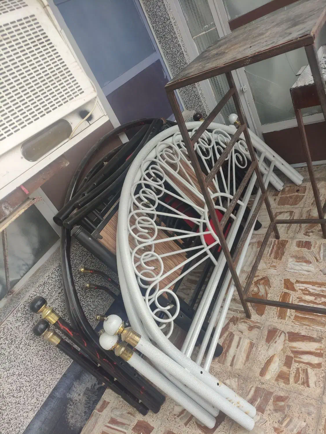 خریدوفروش تخت خواب فلزی وچوبی وتشک|تخت و سرویس خواب|لردگان, |دیوار