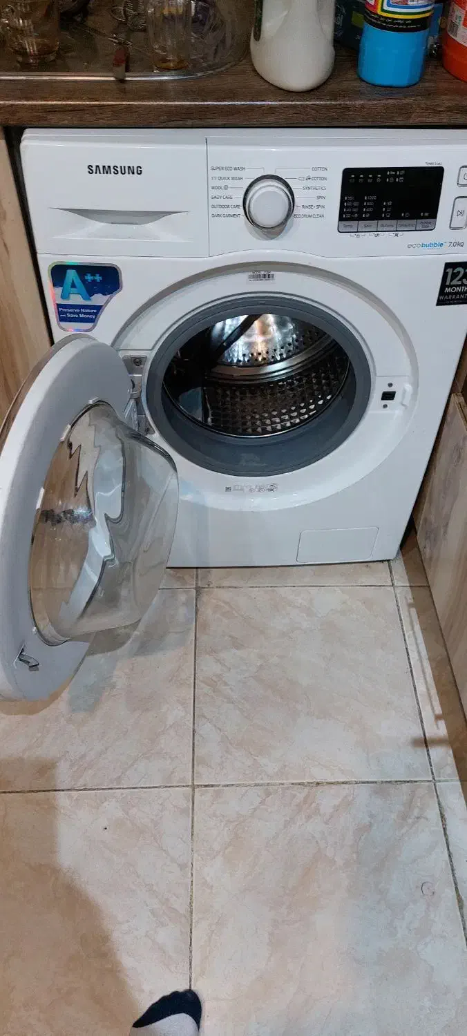 لباسشویی ۷کیلو سامسونگ اورجینال|ماشین لباسشویی و خشک‌کن لباس|ابهر, |دیوار