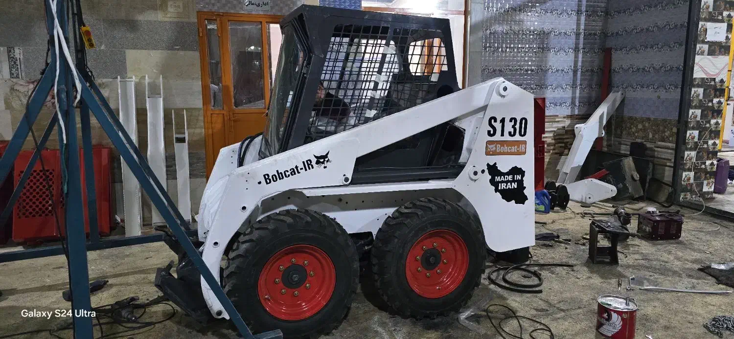 فروش اقساطی مینی لودر بابکت S130 و جلوبند بیل|خودرو سنگین|تهران, آبشار|دیوار