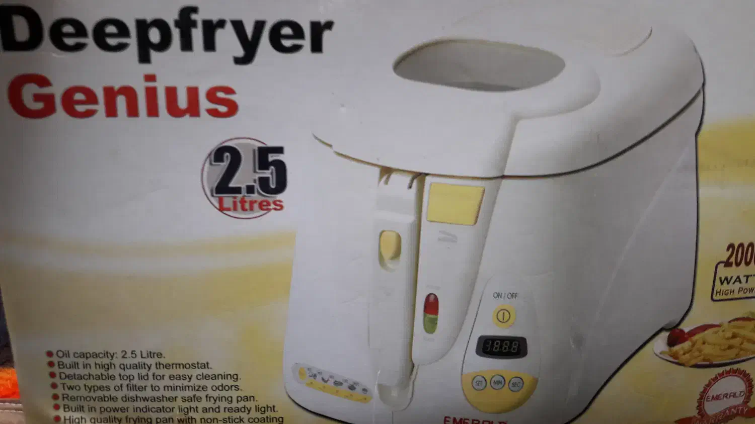 سرخ کن نو و بدون کارکرد آکبند|اجاق گاز و لوازم برقی پختوپز|خوی, |دیوار