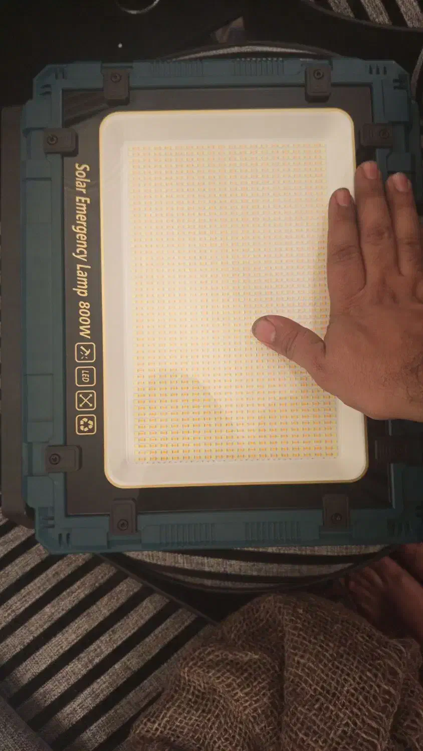 پروژکتور ۸۰۰وات،نو،شارژی+خورشیدی|کوهنوردی و کمپینگ|شیراز, محمدیه|دیوار