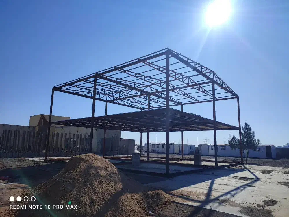 نصب شیروانی خرپا نصب سقف سوله|خدمات پیشه و مهارت|رباط‌کریم, رباط‌کریم|دیوار