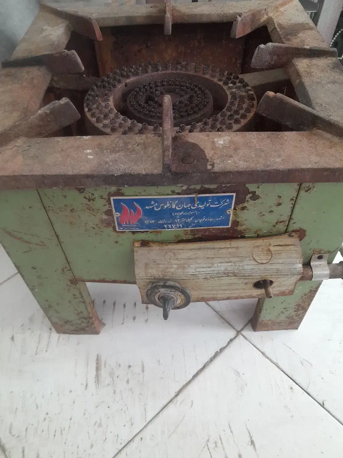 اجاق گاز ۲ شعله جهان گاز|اجاق گاز و لوازم برقی پخت‌وپز|مشهد, هنرور|دیوار