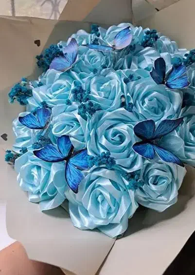 گل روبانی|گل مصنوعی|کاشان, لتحر|دیوار