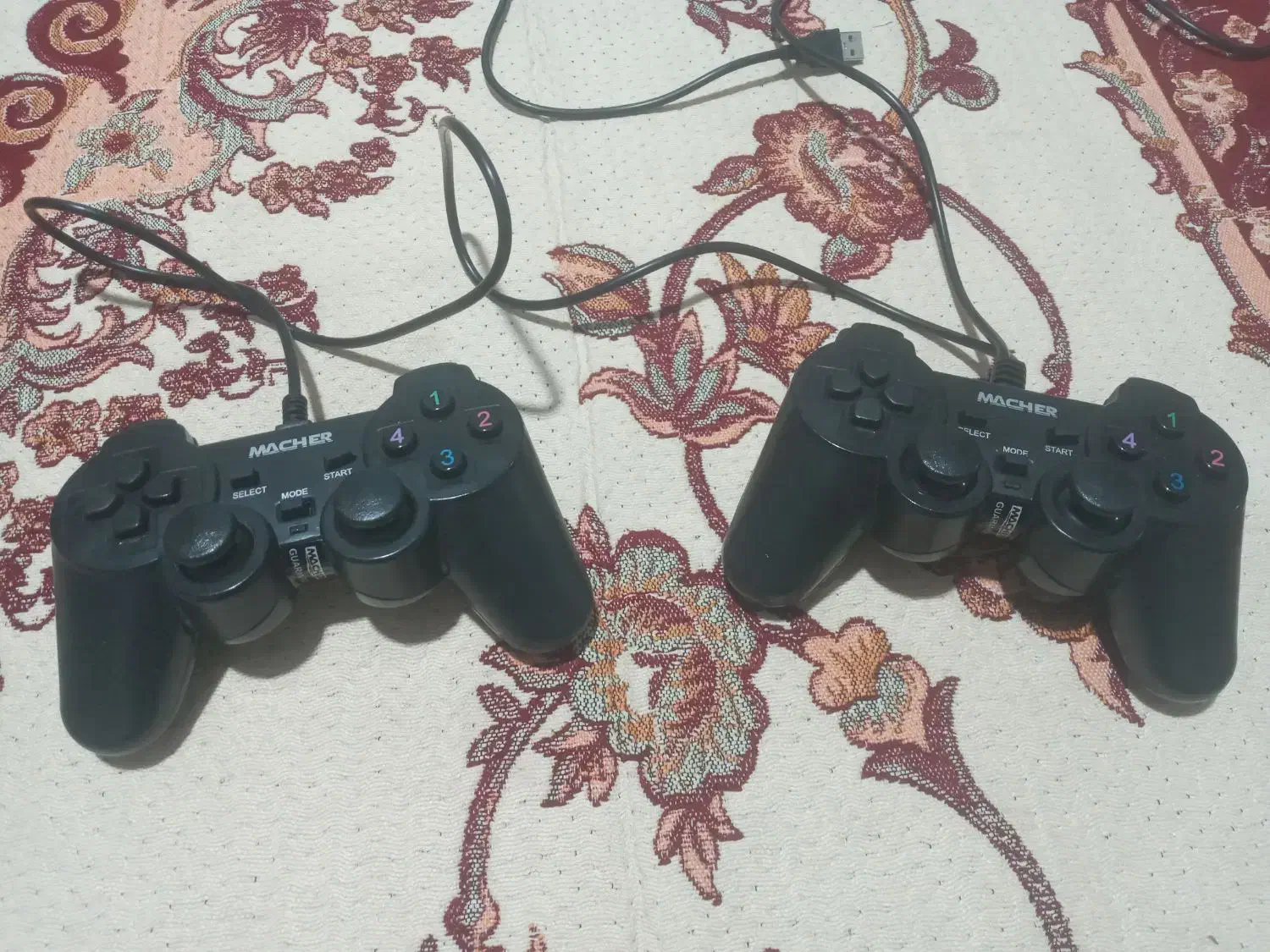 دسته بازی کامپیوتر۲عدد|قطعات و لوازم جانبی رایانه|شهریار, شهرک وائین|دیوار