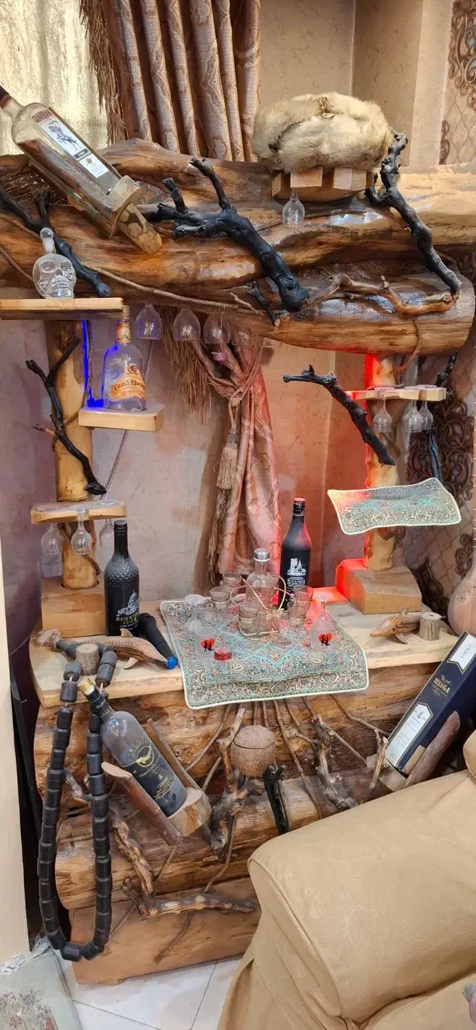 کشتی تخته نرد میز چوبی|کلکسیون و سرگرمی|محمدشهر, شهرک چمران|دیوار