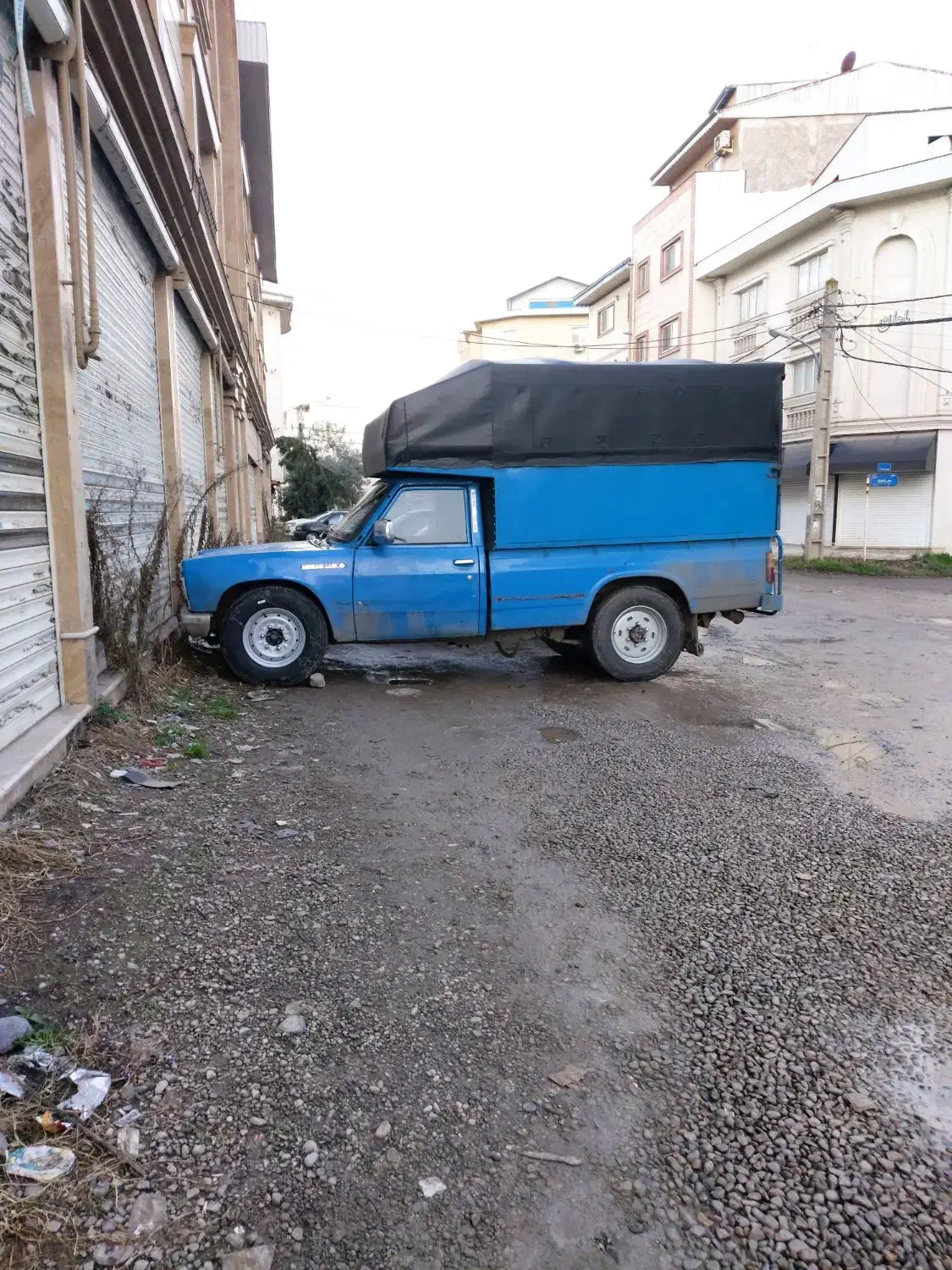 حمل نقل حمل بار و باربری واسباب کشی با نیسان مسقف|خدمات حمل و نقل|رشت, معلم|دیوار