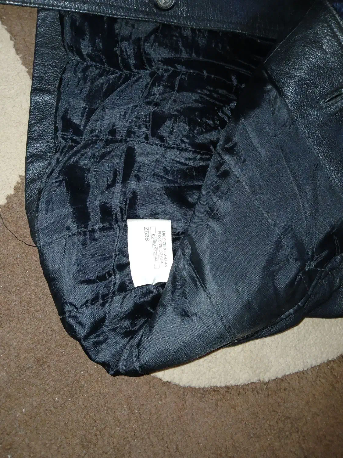 کت چرمی اصل سایز ۴۵|لباس|نوشهر, |دیوار