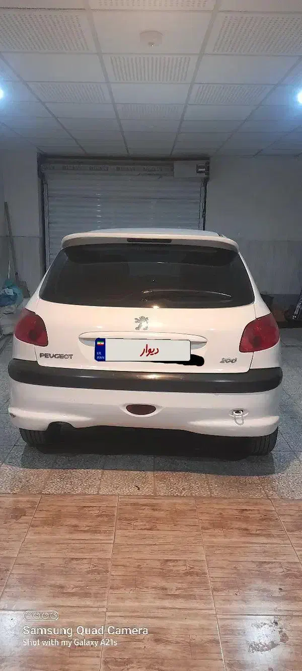 206 تیپ ۵ مدل ۹۶|خودرو سواری و وانت|رباط‌کریم, رباط‌کریم|دیوار