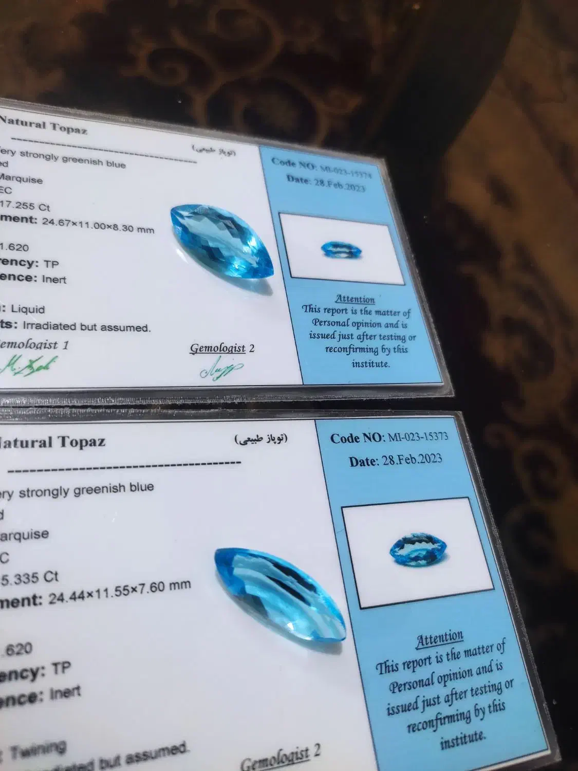 گوشواره باسنگ قیمتی|جواهرات|شاهین‌شهر, گزبرخوار|دیوار