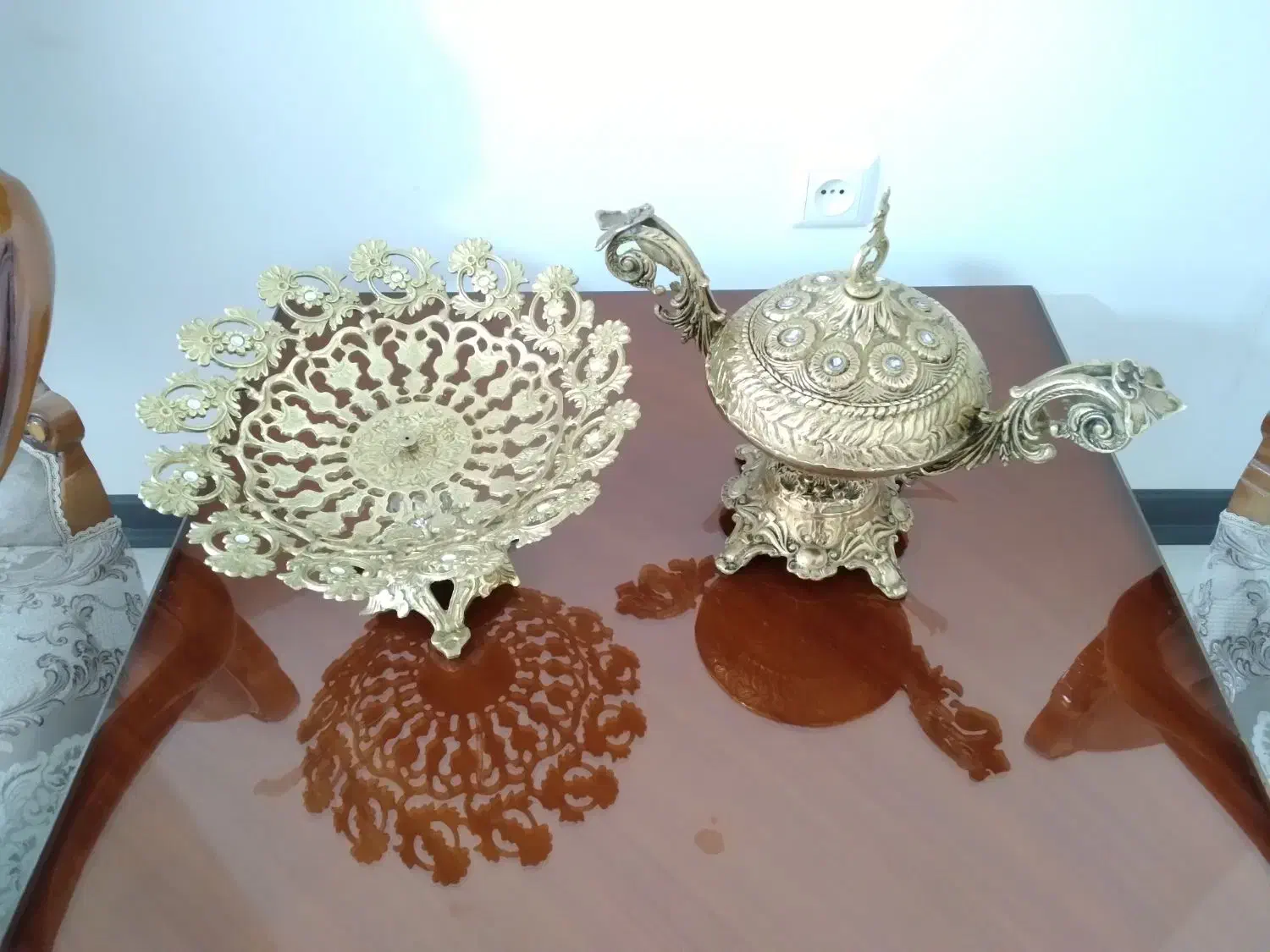 میوه خوری وشکلات خوری برنج|ظروف سرو و پذیرایی|پاکدشت, پاکدشت (مامازند)|دیوار